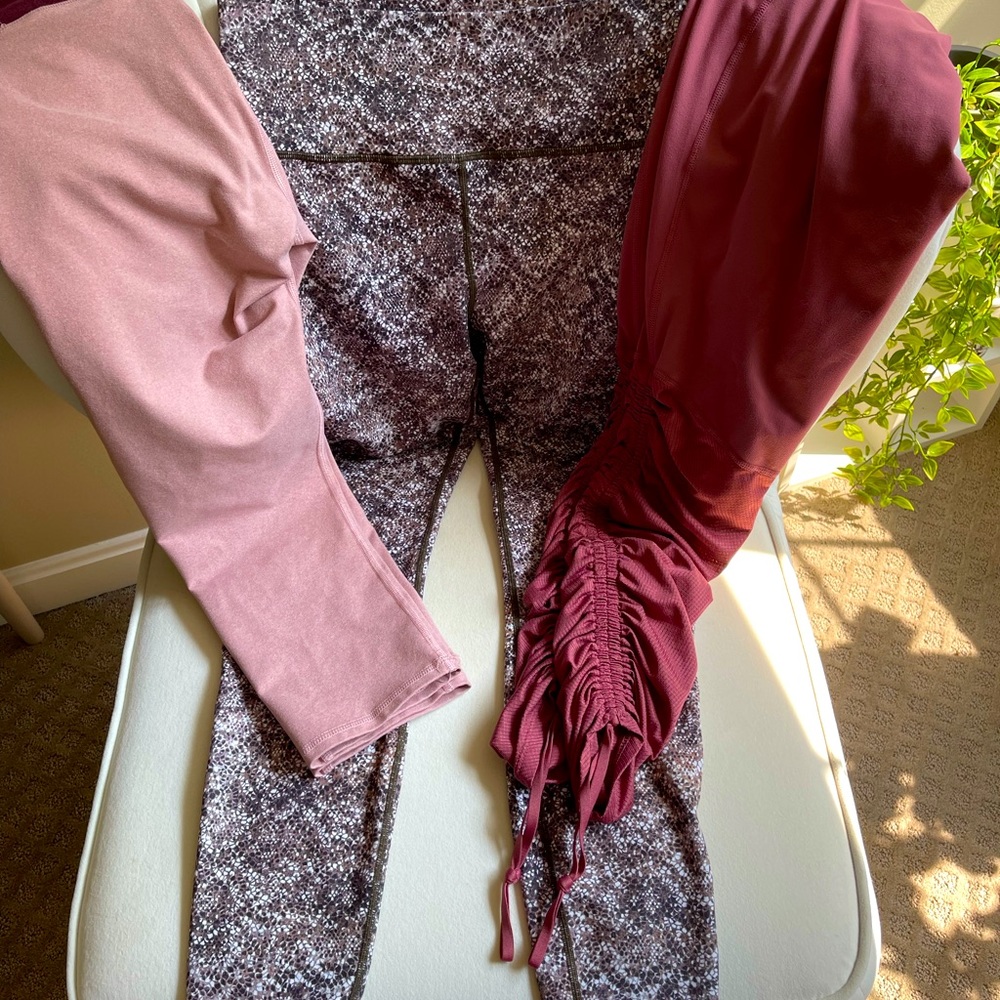 Fabletics lot of 3 leggings M